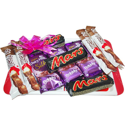 "Choco Thali - Code CT44 - Click here to View more details about this Product